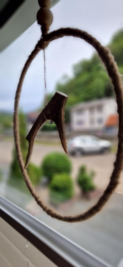 Ferienwohnung Schwarzer Hirsch Wieda ภายนอก รูปภาพ