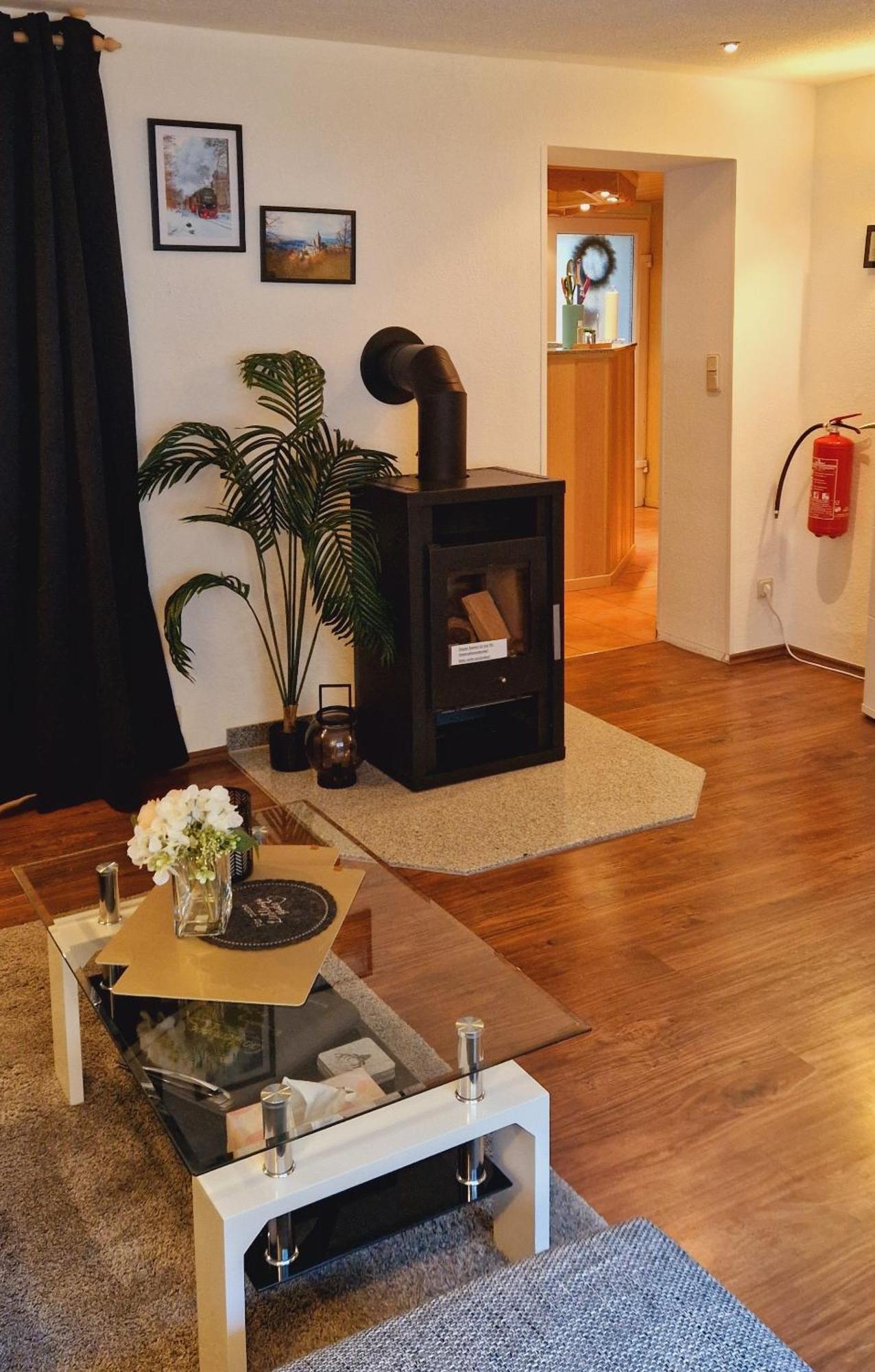 Ferienwohnung Schwarzer Hirsch Wieda ภายนอก รูปภาพ