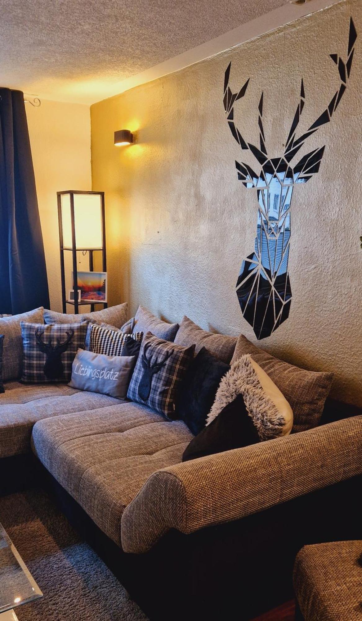 Ferienwohnung Schwarzer Hirsch Wieda ภายนอก รูปภาพ