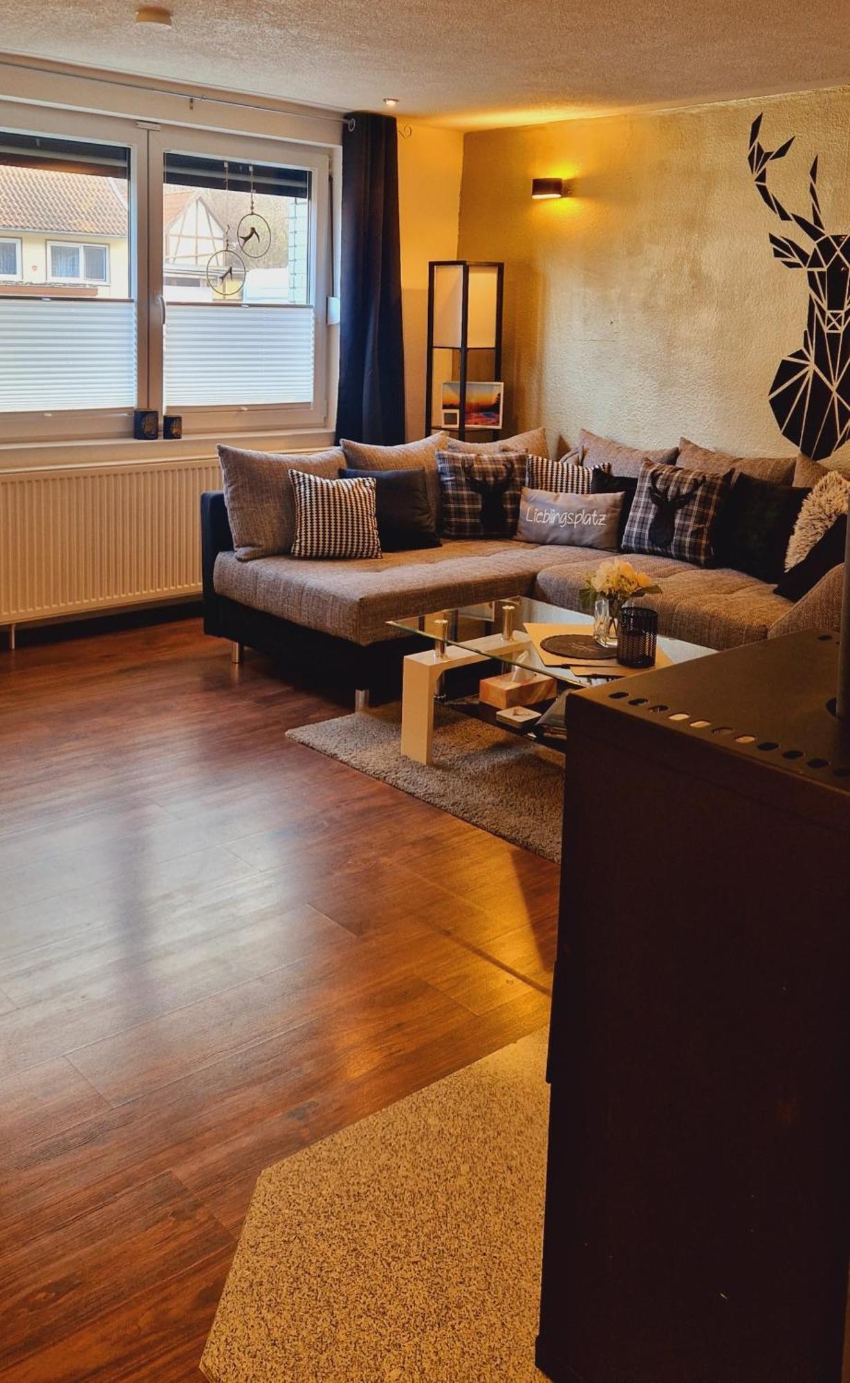 Ferienwohnung Schwarzer Hirsch Wieda ภายนอก รูปภาพ