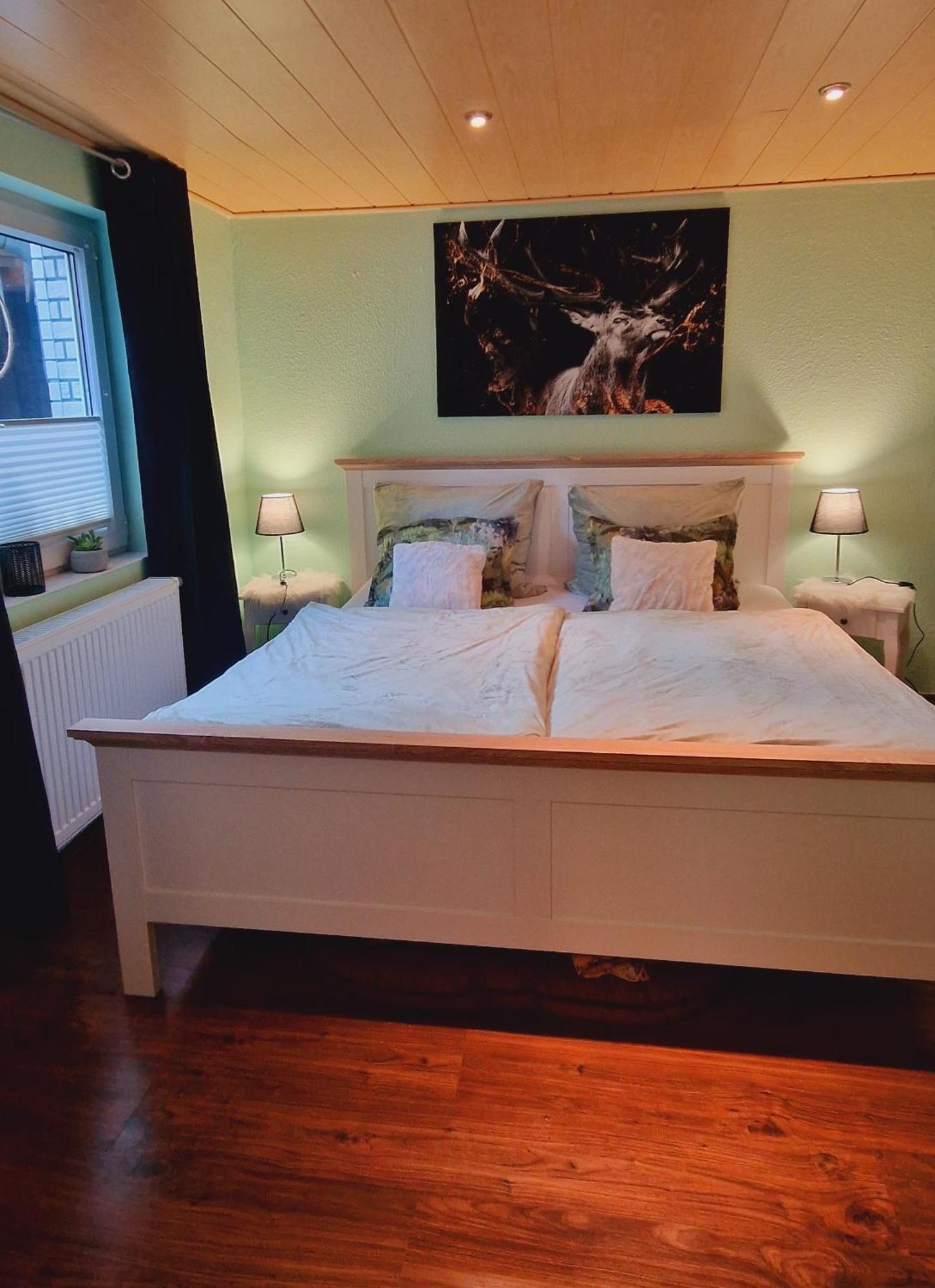 Ferienwohnung Schwarzer Hirsch Wieda ภายนอก รูปภาพ